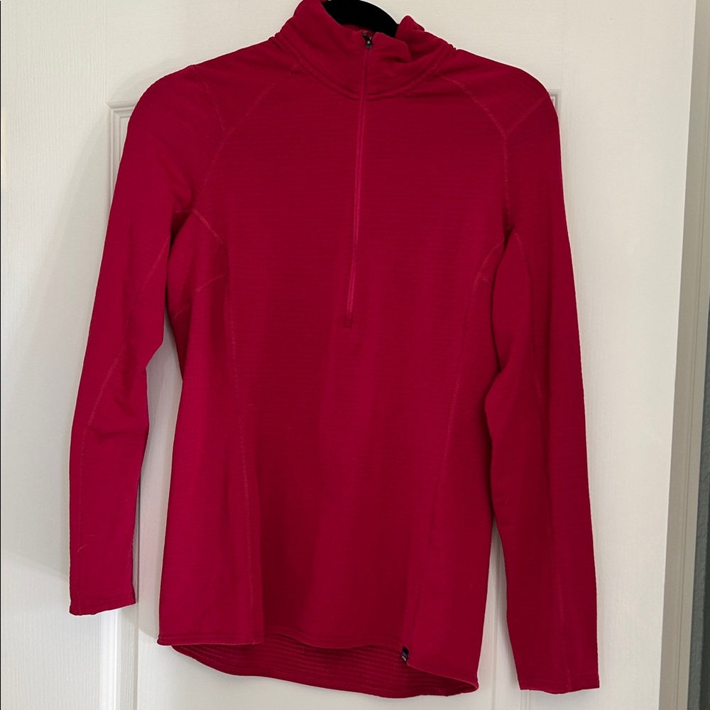 Patagonia Women's Vibrant Red Long Sleeve Top